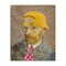 Stupell Industries Van Gogh in Yellow hat Canvas, design by Masters Redux